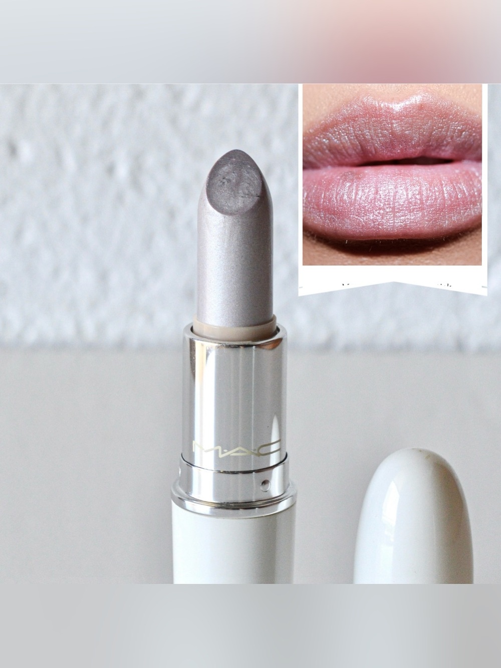 MAC Cosmetics Lipstick *ELOQUENT AIR* Limited Ed. 2011 Glitter & Ice Collection